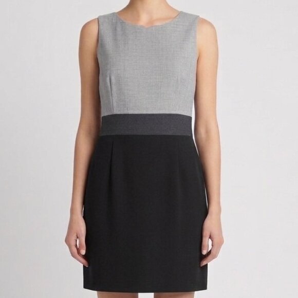 Pink Tartan Dresses & Skirts - Pink Tartan Sleeveless Wool Blend Sheath Dress Size 10